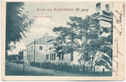 * T2/T3 1903 Gyulafehérvár, Alba Iulia; Officiers-Pavillon / Tiszti Pavilon / Officers' Pavilion (EK) - Non Classificati