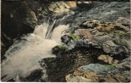 T2/T3 1913 Herkulesfürdő, Baile Herculane; Vízesés / Wasserfall / Waterfall (EK) - Ohne Zuordnung