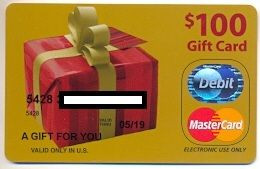 MasterCard, U.S.A., Carte Cadeau Pour Collection, Sans Valeur, # Mastercard-9 - Cadeaubonnen En Spaarkaarten