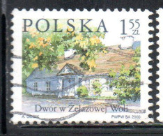 POLONIA POLAND POLSKA 2000 COUNTRY ESTATES ZELAZOWA WOLA 1.55z USED USATO OBLITERE' - Gebruikt