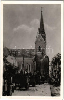 ** T1 1940 Máramarossziget, Sighetu Marmatiei; Bevonulás, Katonai Teherautók / Entry Of The Hungarian Troops, Military T - Non Classificati