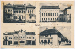 T3 1939 Szelistye, Salistea Sibiului, Saliste; Liceul Comercial, Gimnaziul Mixt, Hotel Comunal, Baia Comunala / Gimnáziu - Non Classificati