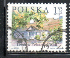 POLONIA POLAND POLSKA 2000 COUNTRY ESTATES ZELAZOWA WOLA ZELAZOWEJ WOLI 1.55z USED USATO OBLITERE' - Usati