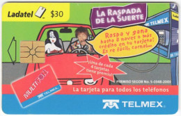 MEXICO A-930 Chip Telmex - Cartoon, Traffic, Car - Used - Mexiko