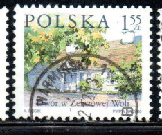 POLONIA POLAND POLSKA 2000 COUNTRY ESTATES ZELAZOWA WOLA ZELAZOWEJ WOLI 1.55z USED USATO OBLITERE' - Used Stamps