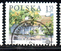 POLONIA POLAND POLSKA 2000 COUNTRY ESTATES ZELAZOWA WOLA ZELAZOWEJ WOLI 1.55z USED USATO OBLITERE' - Usati