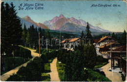 ** T3 Alsótátrafüred, Unter-Schmecks, Dolny Smokovec (Magas-Tátra, Vysoké Tatry); Látkép / General View (EK) - Sin Clasificación