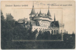 T4 1909 Bajmócfürdő, Bojnické Kúpele (Bajmóc, Bojnice); A Vár Nyugati Oldala. Gubits B., Privigye Kiadása / Castle (hián - Sin Clasificación