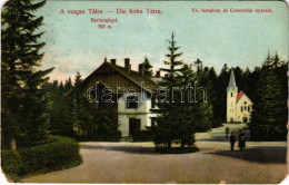 T3 1910 Barlangliget, Höhlenhain, Tatranská Kotlina (Tátra, Magas Tátra, Vysoké Tatry); Concordia Nyaraló és Evangélikus - Sin Clasificación