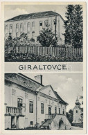 T2 Girált, Giraltovce; Okresny Sud / Járási Bíróság, Szirmay Kastély / District Court, Castle (EK) - Unclassified