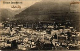 T2/T3 1907 Körmöcbánya, Kremnitz, Kremnica; Látkép, Zsinagóga. Paxner J. és Biron H. Kiadása / General View With Synagog - Non Classés