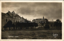 T2 1928 Léva, Levice; Fő Tér, Knapp Dávid üzlete / Main Square, Shop. Lichtig 47 - Ohne Zuordnung