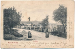 * T3 1911 Németpróna, Deutsch-Proben, Nemecké Právno, Nitrianske Pravno; Temető / Cemetery (EK) - Non Classés