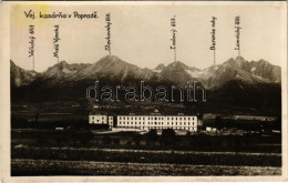 * T2 Poprád, Voj. Kasárna / Laktanya / Military Barracks - Ohne Zuordnung