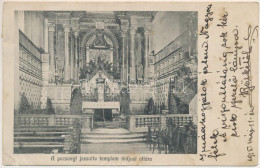 T3 1915 Pozsony, Pressburg, Bratislava; Jezsuita Templom Májusi Oltára / Church Interior, Altar (EB) - Unclassified