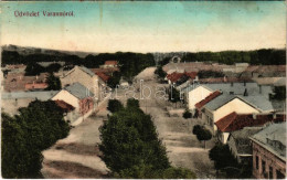 T2/T3 1914 Varannó, Vranov Nad Toplou; Fő Utca. Spira Ábrahám Kiadása / Main Street (fl) - Non Classés