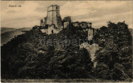 ** T1 Zboró, Zborov; Várrom. II. Rákóczi Ferenc Egykori Lakóhelye / Zborovsky Hrad / Castle Ruins - Unclassified