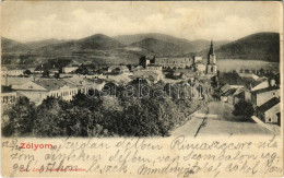 T2/T3 1902 Zólyom, Zvolen; Vár. Özv. Löwy Sámuelné Kiadása / Castle (EK) - Ohne Zuordnung