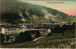 ** T2/T3 Zólyombrézó, Podbrezová; Vasgyár, Vasgyári Vendéglő / Iron Works, Factory, Restaurant (fl) - Ohne Zuordnung