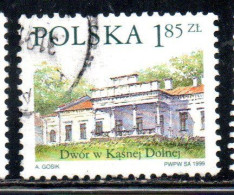POLONIA POLAND POLSKA 1999 COUNTRY ESTATES KASNEJ DOLNEJ 1.85z USED USATO OBLITERE' - Used Stamps