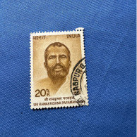 India 1973 Michel 555 Ramakrishna Paramahamas - Used Stamps