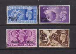 BAHRAIN    1948    Olympic  Games    Set  Of  4    MH - Bahreïn (...-1965)