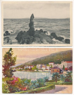 **, * Abbazia, Opatija; 4 Db Régi Képeslap / 4 Pre-1945 Postcards - Zonder Classificatie