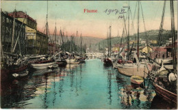 * T2/T3 1907 Fiume, Rijeka; Port (Rb) - Non Classificati