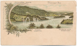 ** T4 Plitvicka Jezera, Kozjak, Stefanije Otok / Plitvitzer-Seen, Kozjak-See, Stefani-Insel / Plitvicei-tavak / Plitvice - Ohne Zuordnung