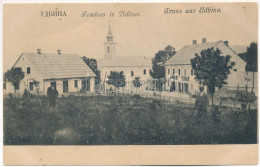 ** T2/T3 Udbina, Látkép, Templom, üzletek / General View, Church, Shops (fl) - Ohne Zuordnung