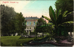 * T4 1908 Zagreb, Zágráb; Zrinjski Trg / Square (EM) - Unclassified