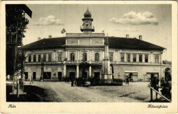 T3 1942 Ada, Községháza Horogkeresztes Zászlóval. Kiadja Gágity Miladin / Town Hall With Swastika Flag (EB) - Sin Clasificación