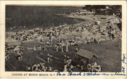 T2/T3 1932 New York, Crowd At Bronx Beach (EK) - Zonder Classificatie