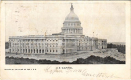 T3 1907 Washington, U.S. Capitol - Addressed To Josef Witek Musikmeister K.u.k. Kriegsmarine (EB) - Non Classés