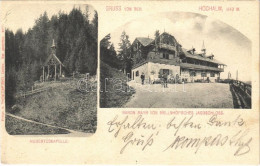 T2/T3 Hochalm (Steiermark), Hubertuskapelle, Baron Mayr Von Mellnhof'sches Jagdschloss / Chapel, Hunting Lodge, Hunting  - Zonder Classificatie