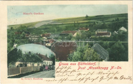 T2 1902 Hütteldorf (Atzenbrugg), Nitterl's Gasthaus, K. Grötz's Handlung / Inn Of Nitterl, Shop Of K. Grötz - Ohne Zuordnung