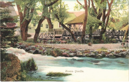 ** T1/T2 Sarajevo, Bosna Quelle / Spring Source, Restaurant. Verlag Simon Kattan - Ohne Zuordnung