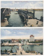 ** Rotterdam - 2 Db RÉGI Holland Város Képeslap / 2 Pre-1945 Dutch Town-view Postcards - Sin Clasificación