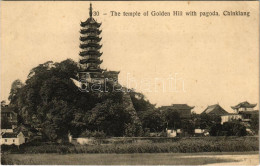 ** T2/T3 Zhenjiang, Chinkiang; The Temple Of Golden Hill With Pagoda (EK) - Non Classés
