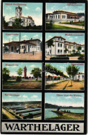 T3 1915 Biedrusko, Warthelager; Schloß Weißenburg, Offizierkasino, Hauptwache, Wachtkommando, Wasserturm, Jägerstraße, B - Sin Clasificación
