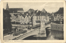 ** T2/T3 Tübingen, Eberhardbrücke / Bridge, Military Parade (crease) - Sin Clasificación