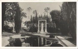 ** T2 Castel Gandolfo, La Residenza Papale, La Statua Del Buon Pastore / Papal Residence, Garden, Statue - Sin Clasificación