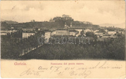 * T2/T3 1904 Gorizia, Görz, Gorica; Panorama Dal Ponte Nuovo / Panorama From The New Bridge (EK) - Sin Clasificación