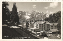 * T2 1939 Lago Di Misurina, Lake Misurina; Dolomiti, Lago Di Misurina Verso Sorapis / Lake, Mountains, Hotel, Road - Sin Clasificación