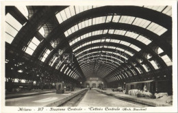 ** T2/T3 Milano, Stazione Centrale, Tettoia Centrale / Railway Station Interior, Roof - Sin Clasificación