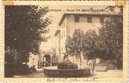 T2/T3 1916 Portoferraio, Piazza Vitt. Eman. (Giardinetto) / Square, Garden (glue Marks) - Sin Clasificación