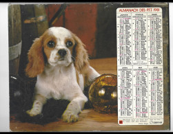 Almanach  Calendrier  P.T.T  -  La Poste -  1981 - Chiens - Sonstige & Ohne Zuordnung