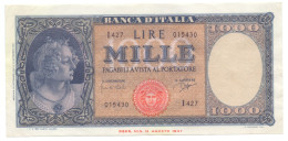 Italy 1.000 Lire 1947 (seal Type B) KM#88.d - 1000 Liras