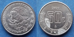 MEXICO - 50 Centavos 2022 Mo KM# 936 Estados Unidos Mexicanos Monetary Reform (1993) - Edelweiss Coins - Messico