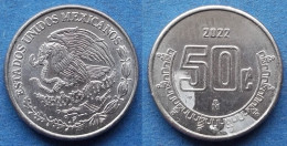 MEXICO - 50 Centavos 2022 Mo KM# 936 Estados Unidos Mexicanos Monetary Reform (1993) - Edelweiss Coins - Mexico